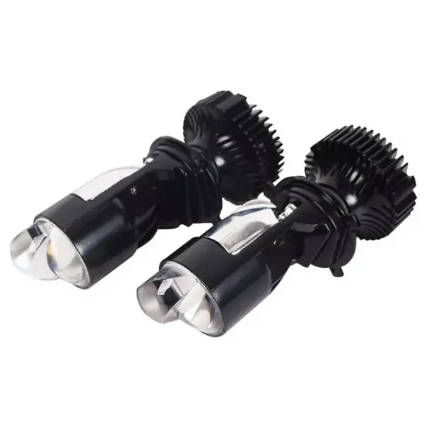 Set 2 Becuri Auto H4 A7 Canbus 2 Faze 30000lm Set temperatura 6000K