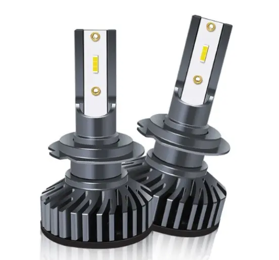 Set 2 Becuri Auto LED H7 COBS BZRSH 100W 12000lm 6000K 12V