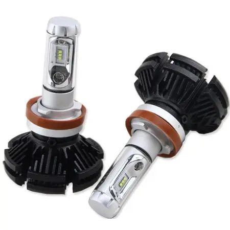 Set 2 becuri led auto X3 H1 putere 50W 6000 lumeni