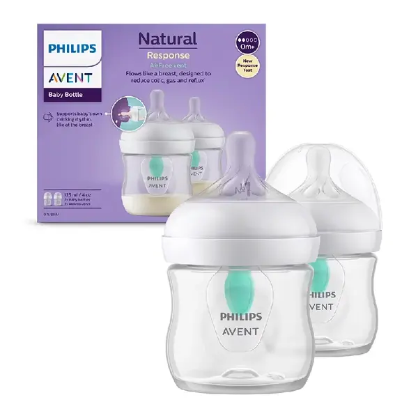 Set 2 biberoane Natural Response SCY670/01, 2*125ml, Avent