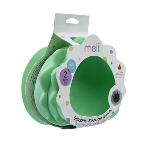 Set 2 boluri din silicon Melii Dinozaur, 300 ml
