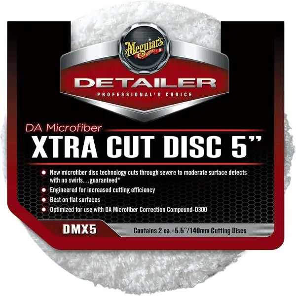 Set 2 Buc Burete Microfibra Meguiar s Microfiber Xtra Cut 140MM DMX5MG