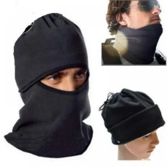 Set 2 cagule cu protectie pentru gat - material polar