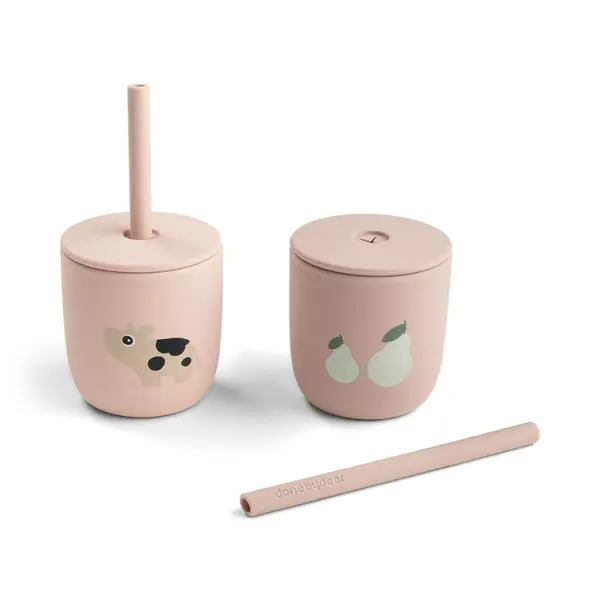 Set 2 cani cu pai Done by Deer din silicon Tiny Farm Powder 2 x 120 ml