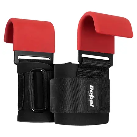 Set 2 carlige ridicare greutati Rebel Active RBA-2505