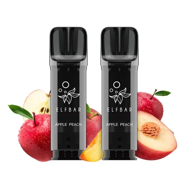 Set 2 cartuse Elf Bar Elfa Pro Pod - Apple Peach