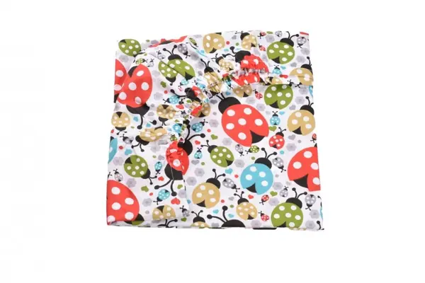 Set 2 cearsafuri patut 120x60 cm bumbac albbuburuze