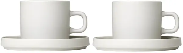 Set 2 cești de cafea Blomus - Pilar, 200 ml, bej