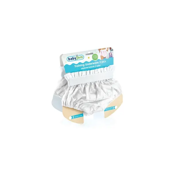 Set 2 chilotei antrenament BabyJem nr.2 12-14 kg White