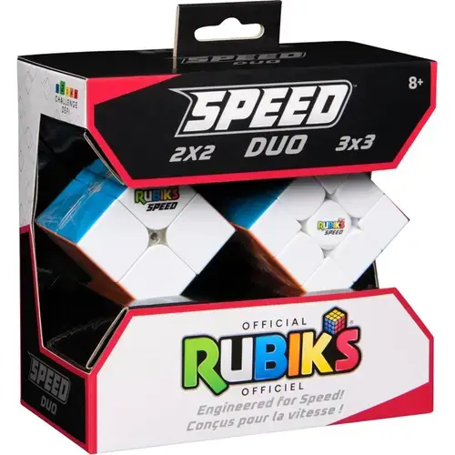 Set 2 cuburi Rubik Speed Duo, 2x2/3x3