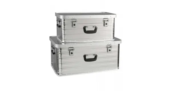 Set 2 cutii de aluminiu pentru depozitare 80 litri si 47 litri Enders Toronto 3902