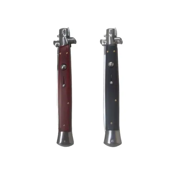 Set 2 cutite briceag Stiletto,DEPOX , 33 cm, Brown Black