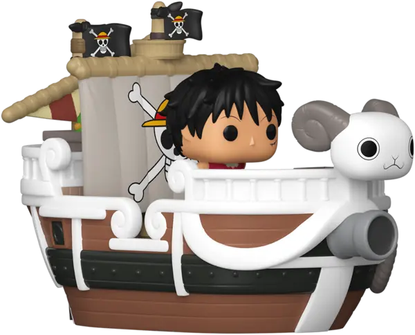 Set 2 figurine - Bitty Pop! Rides - One Piece - Monkey D. Luffy and the Going Merry | Funko