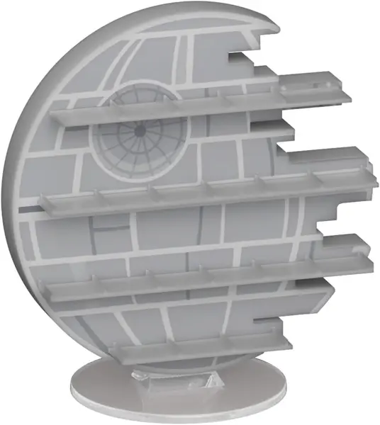 Set 2 figurine si suport - Bitty POP! - Star Wars - Death Star: Emperor Palpatine and Darth Vader | Funko