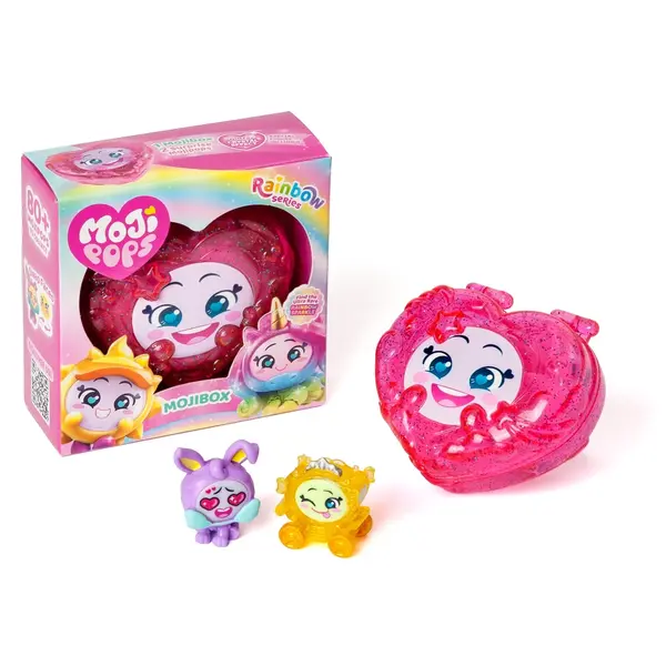Set 2 figurine surpriza, Mojipops, Rainbow