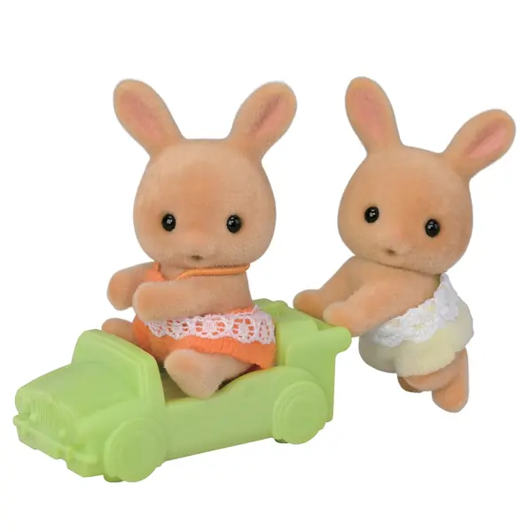Set 2 figurine - Sylvanian Families - Gemeni iepurasi Sunny | Epoch