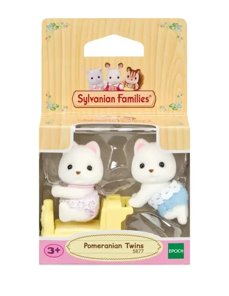 Set 2 figurine - Sylvanian Families - Pomeranian Twins | Epoch