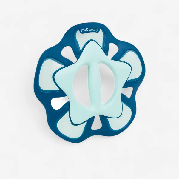 Set 2 gantere acvatice pentru Aquagym Pullpush Flower S Albastru