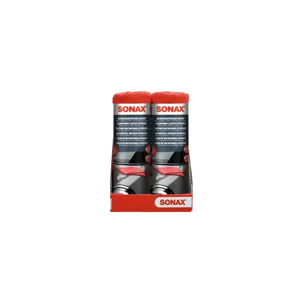 Set 2 lavete microfibre exterior 40x40cm SONAX 04162410
