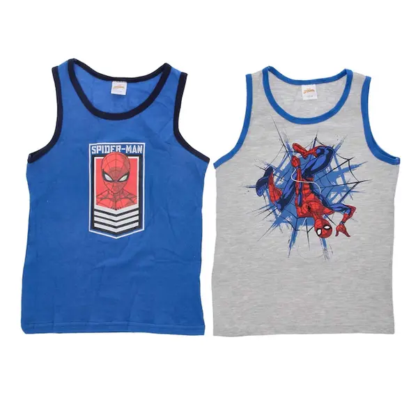 Set 2 maiouri baieti, multicolor, bumbac, Spiderman, Marvel Engros