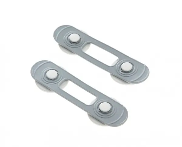 Set 2 mini sigurante universale pentru usi si dulapuri BabyJem Gri