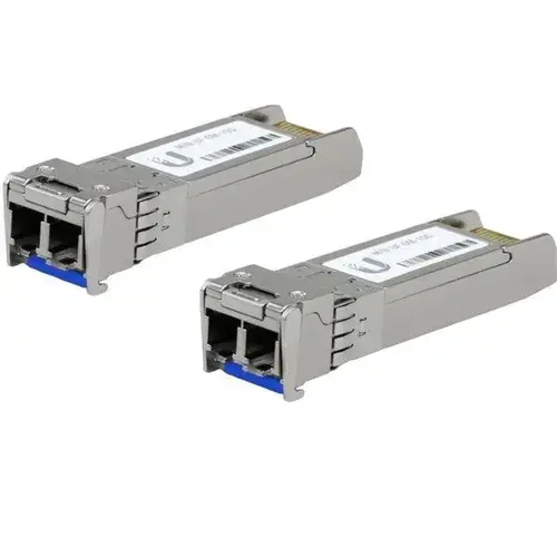 Set 2 module de fibra optica monomod, Ubiquiti, Argintiu