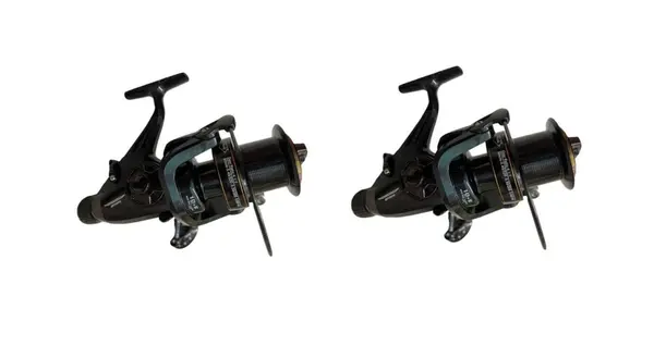 Set 2 mulinete Crap dp8000 cu tambur long-cast,aviator