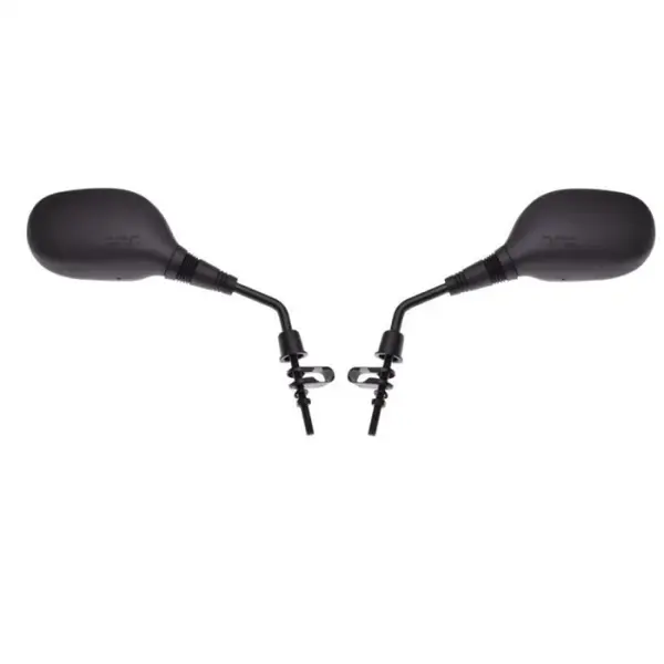 Set 2 oglinzi moto atv, M8x1.25, 135x85mm, culoare negru