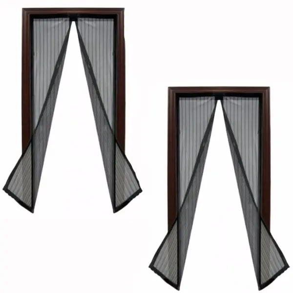 Set 2 perdele magnetice antiinsecte Magic Mesh