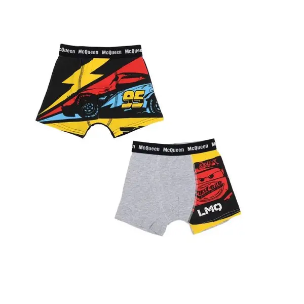Set 2 perechi boxeri pentru baieti, multicolor, Cars, Disney Engros