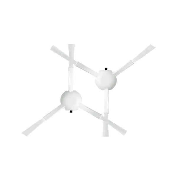 Set 2 perii laterale PAA-home, compatibile Dreame L10 Ultra (RLS6LADC-6), L10s Ultra (RLS6LADC) culoare alb
