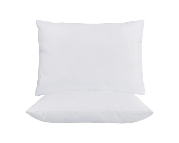 Set 2 Perne 50x70 Somnart Belina, microfibra, lavabile la masina, vidat, alb
