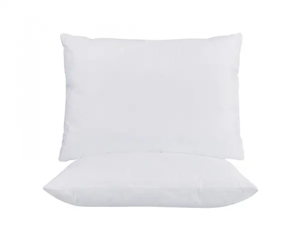 Set 2 perne ajustabile din microfibra Somnia 50x70 cm alb