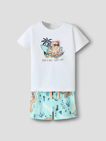 Set 2 piese Nmmflaz Ss Nreg Top