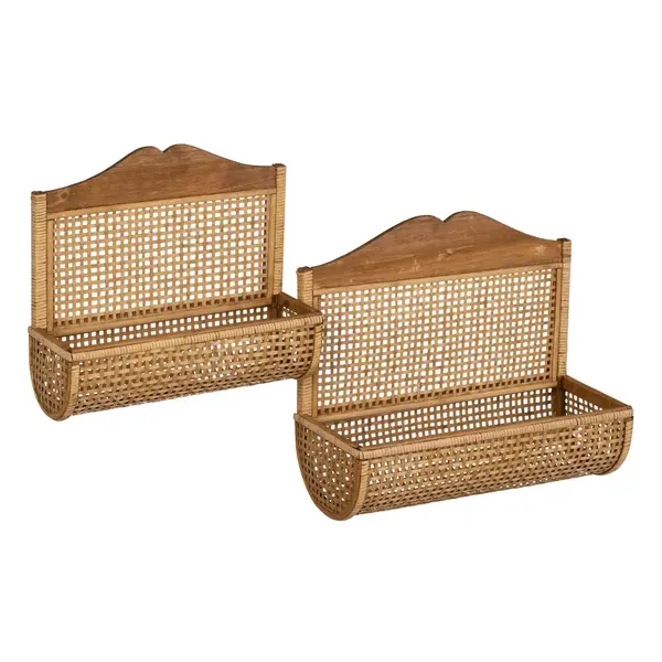 Set 2 rafturi de perete FARSTA - Lemn