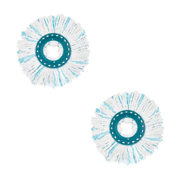 Set 2 rezerve mop PAA-home®, compatibile cu Leifheit Clean Twist 2.0