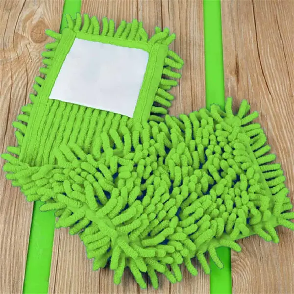 Set 2 rezerve mop Verzi PAA-home compatibile cu mop plat 39x8.8 cm – Absorbtie eficienta si curatare uniforma
