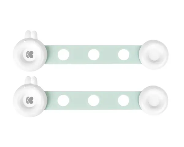 Set 2 sigurante multifunctionale KikkaBoo Bunny Mint