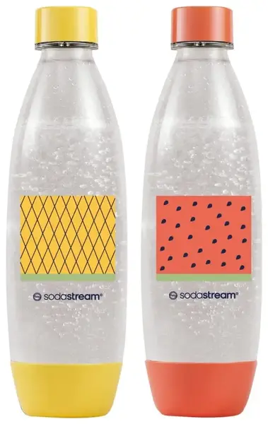 Set 2 sticle SodaStream Fuse Water Pomelo, 2 x 1 l (Multicolor)