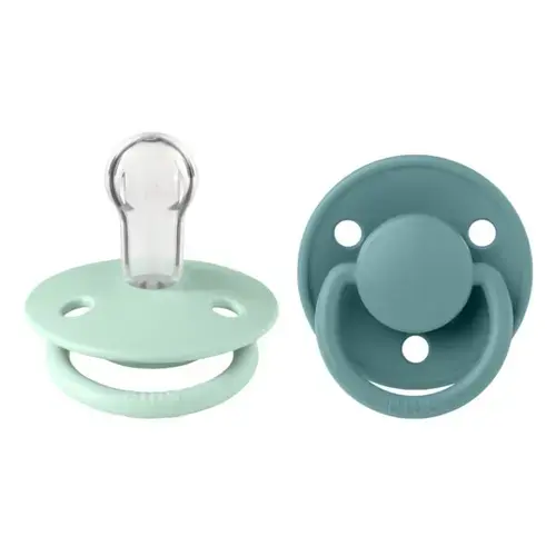 Set 2 Suzete De Lux Silicon, Tetina Rotunda, Marime Universala