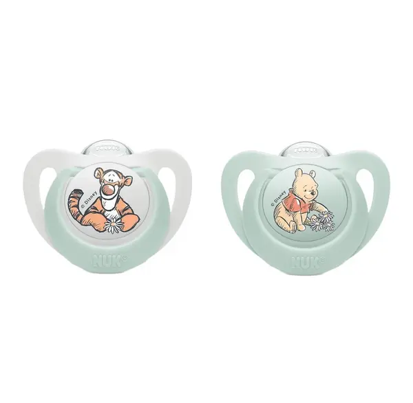 Set 2 suzete silicon Nuk Disney Winnie The Pooh 6-18 luni