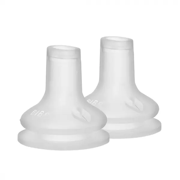 Set 2 tetine din silicon pentru biberon tip Sippy Cup Bibs