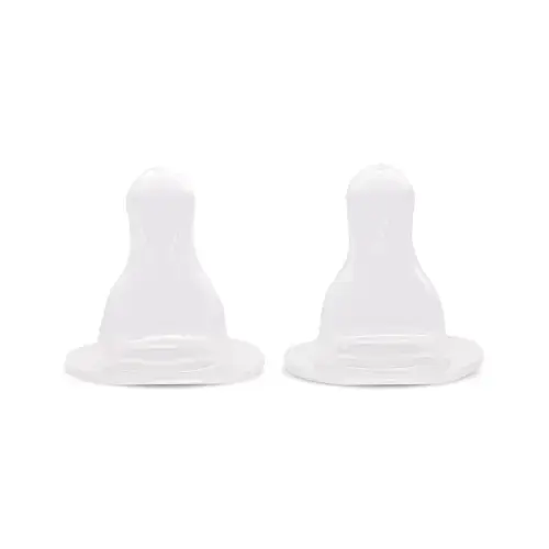 Set 2 Tetine silicon Lorelli, debit lent, non-toxic si non-alergic, fara BPA, 0 luni+, marimea S