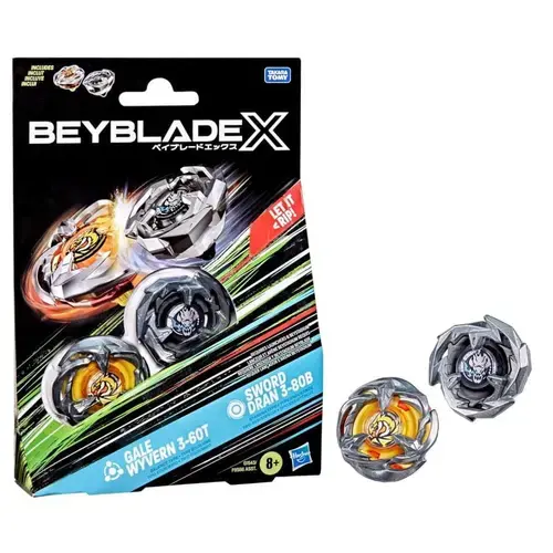 Set 2 Titireze Beyblade X Hasbro