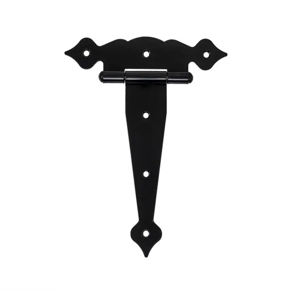 Set 2 x Balama Decorativa pentru Porti si Usi, 194 x 55 x 48 x 2.5 mm, Negru