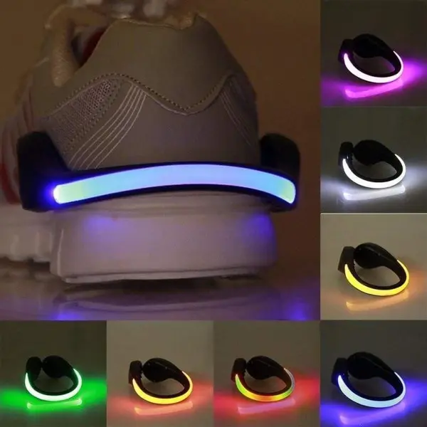 Set 2 x Clips cu LED pentru incaltaminte