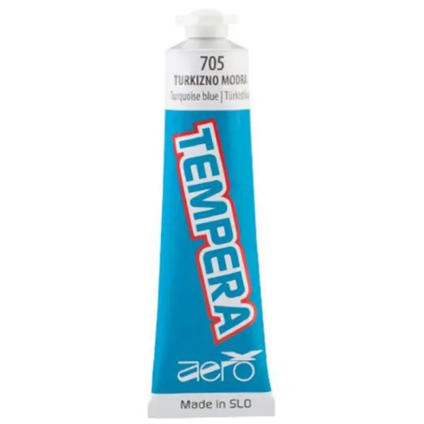Set 2 x Culoare Tempera Aero, Turqouise, 42 ml