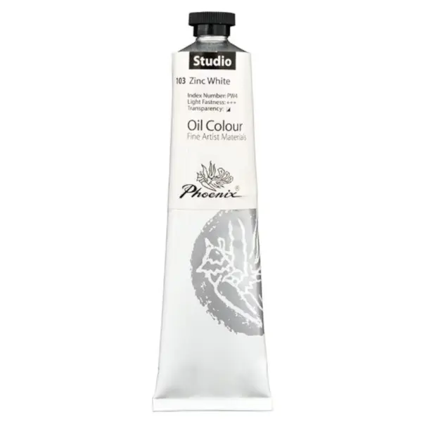 Set 2 x Culori in Ulei Artist Phoenix Zinc White 50 ml