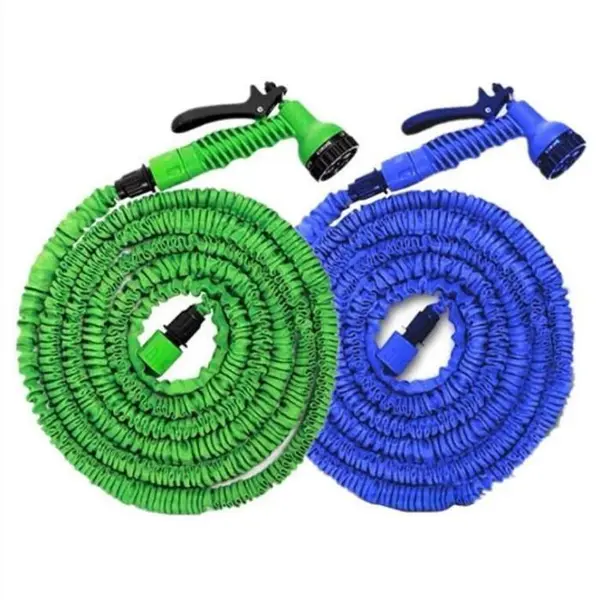 Set 2 x Furtun extensibil 60 Metri, include si pistol de udat