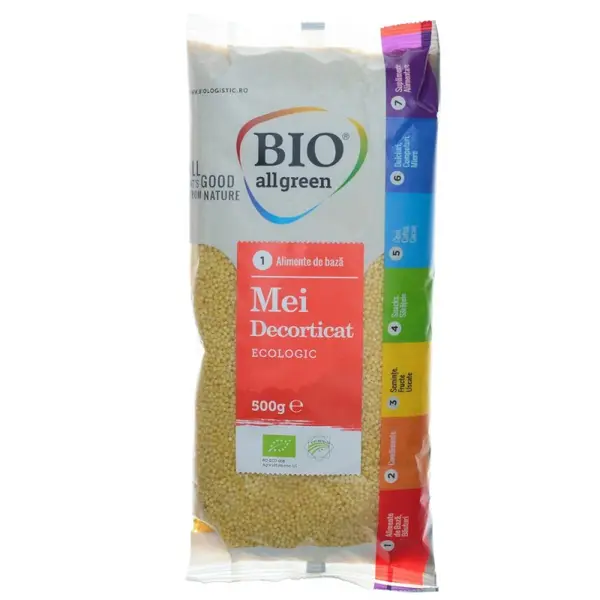 Set 2 x Mei Decorticat Eco, Bio All Green, 500 g